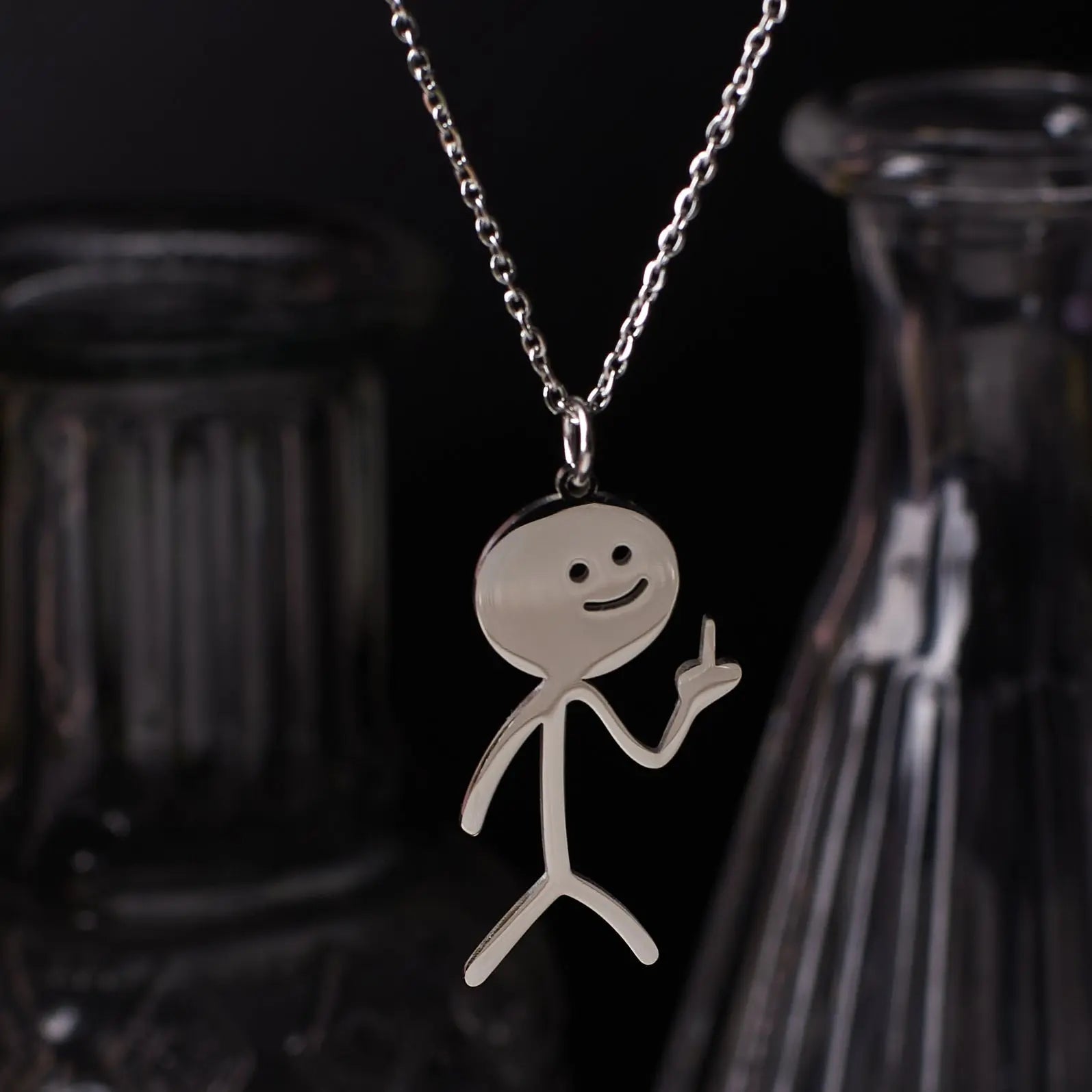 Salty Be Yourself Be You Silver Chain
