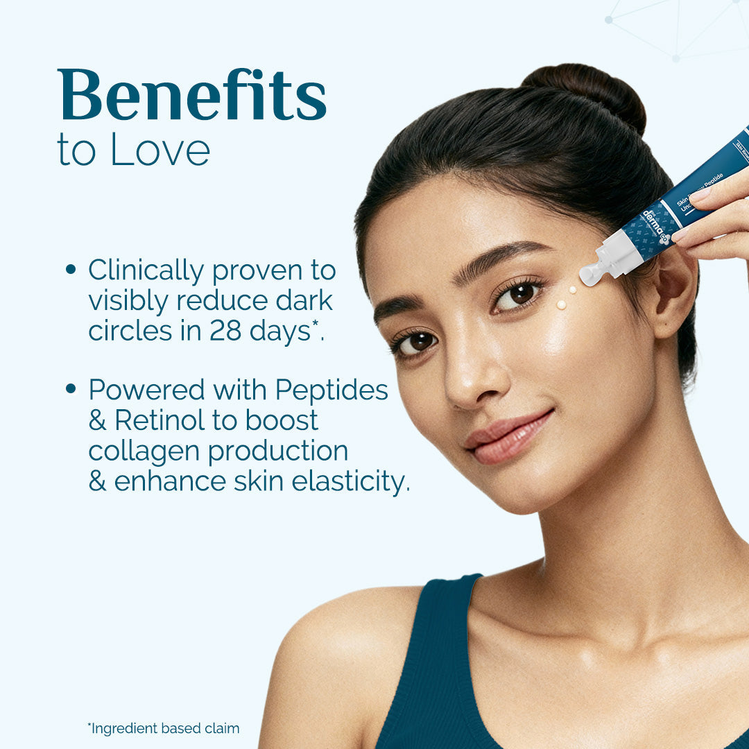 Derma Co X Dr V Skin Renew Peptide Under Eye Cream - 15ml