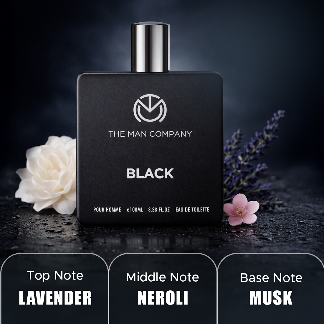 The Man Company Black Perfume - 100ml