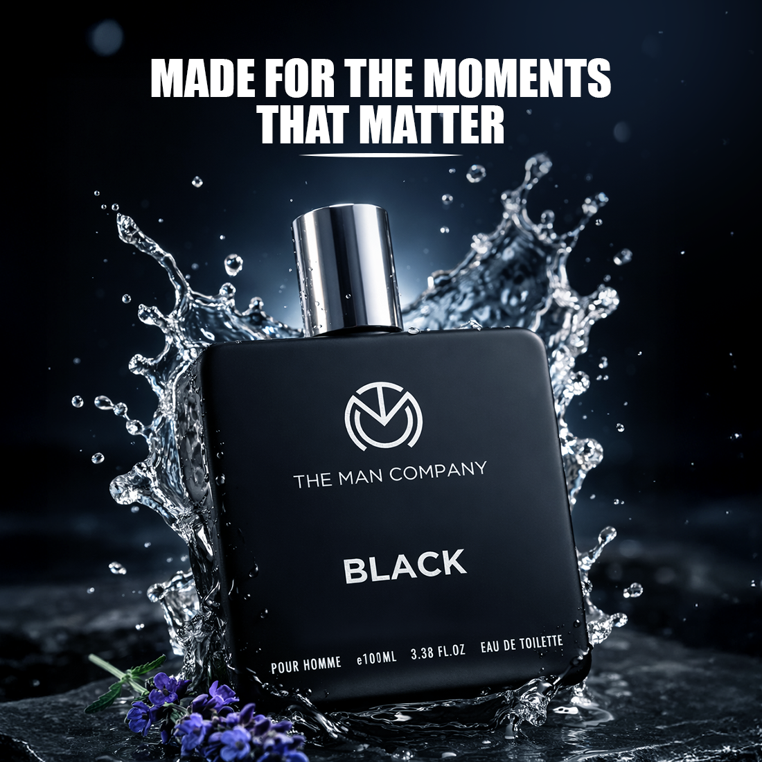The Man Company Black Perfume - 100ml