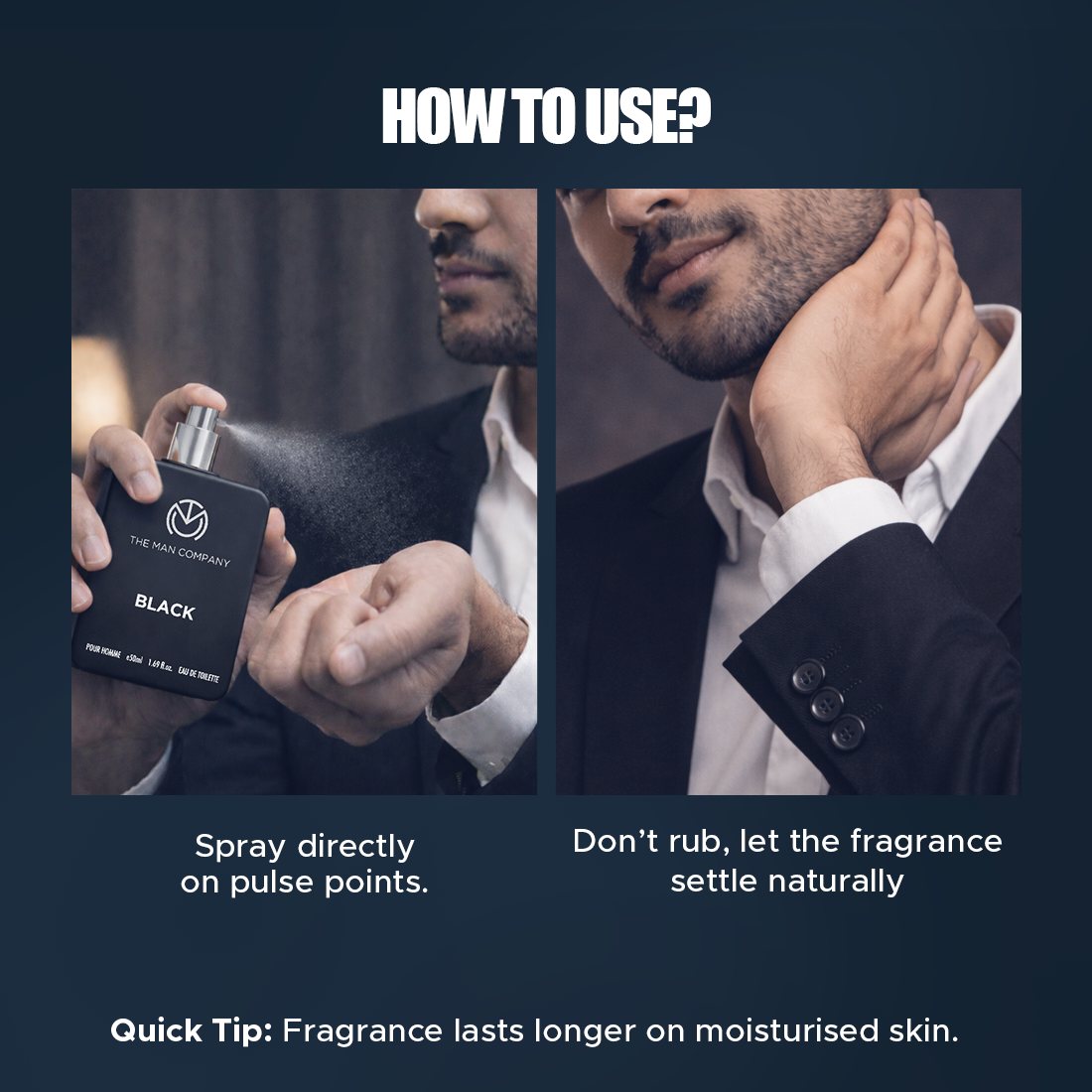 The Man Company Black Perfume - 100ml
