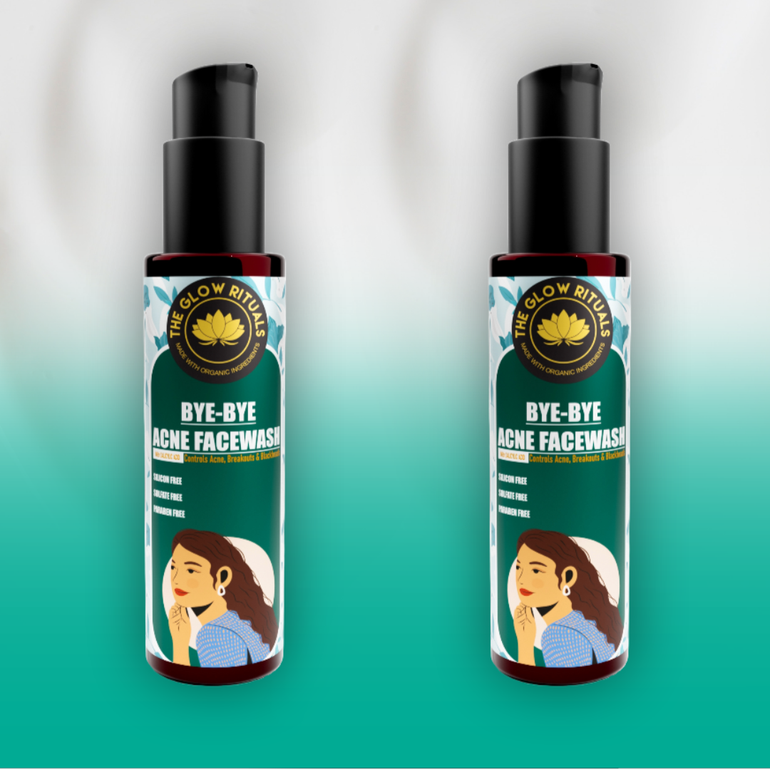 The glow rituals Bye Bye Acne Facewash Pack Of 2