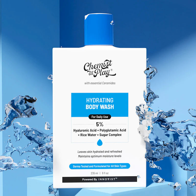 Chemist at Play Hydrating Body Wash with Hyaluronic Acid & Coconut Oil - 236ml