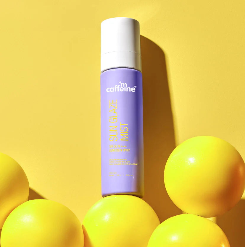 mCaffeine Sun Bath Spf Body Sunscreen 80+ Pa ++++ Spray - 100ml