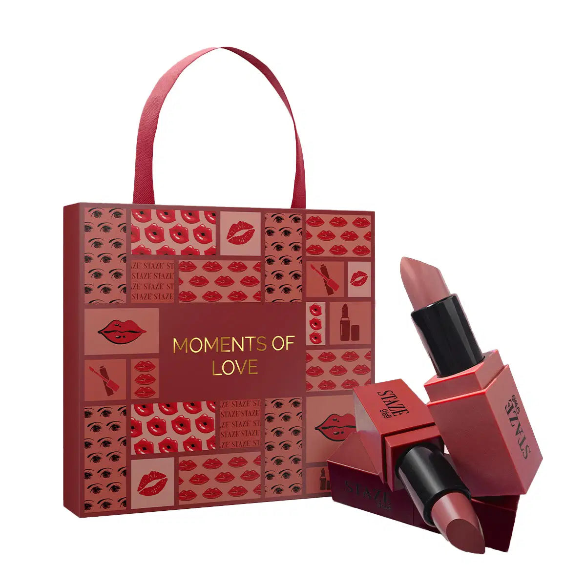 Staze Moments of Love - Creamy Matte Lipstick Gift Set