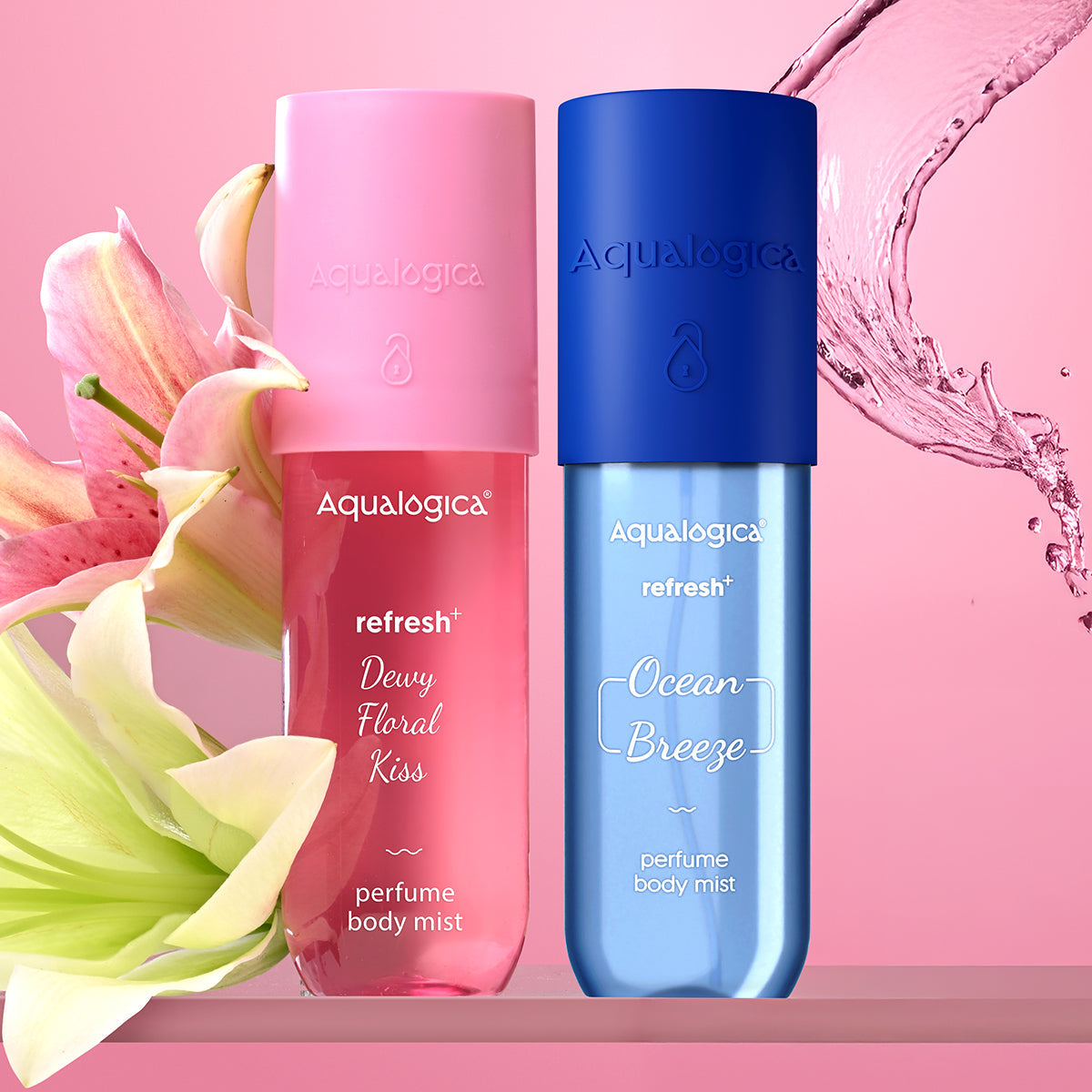 Aqualogica Refresh+ Sea Breeze & Floral Bliss Body Mist Combo