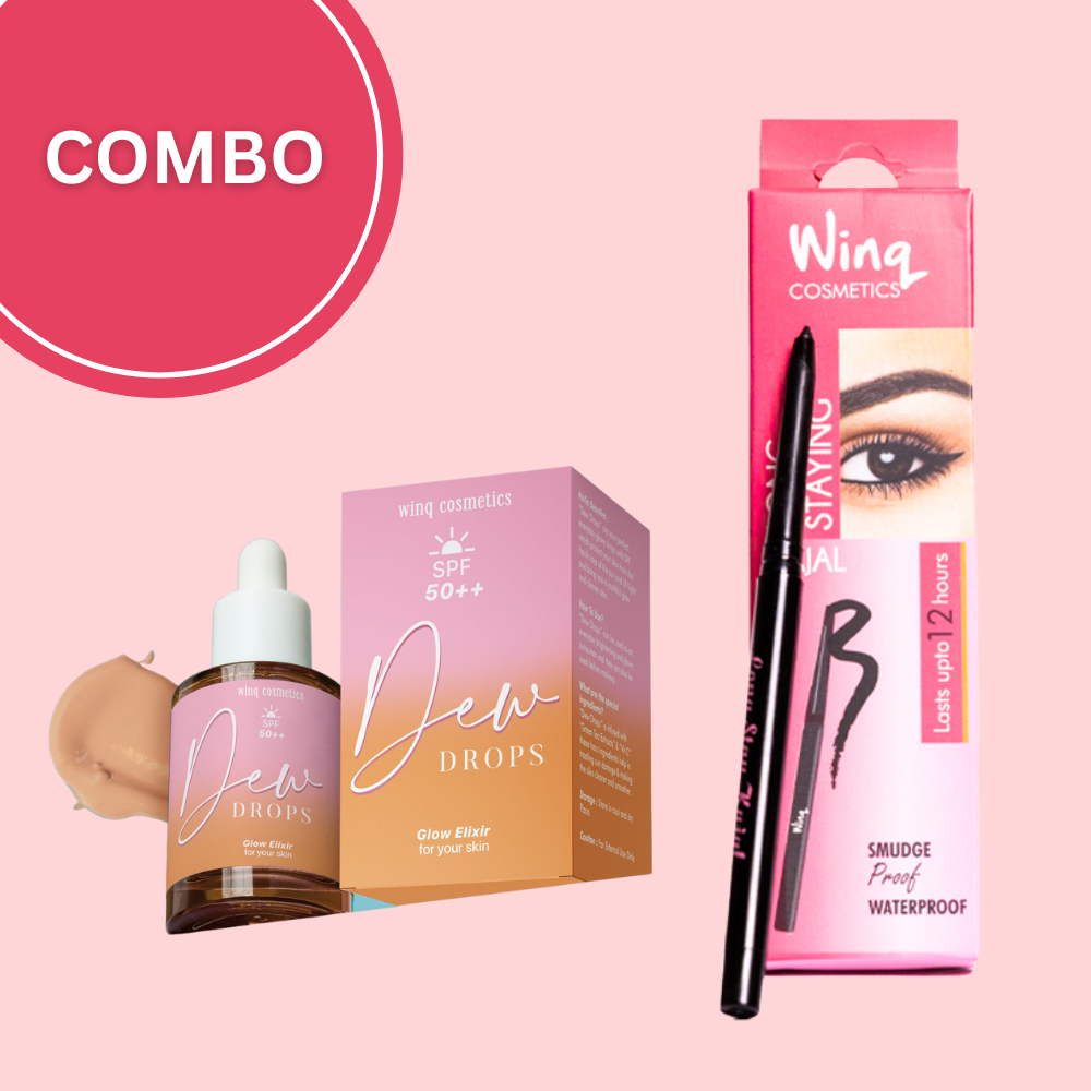 Winq Cosmetics Dew Drops Shade Medium + Kajal