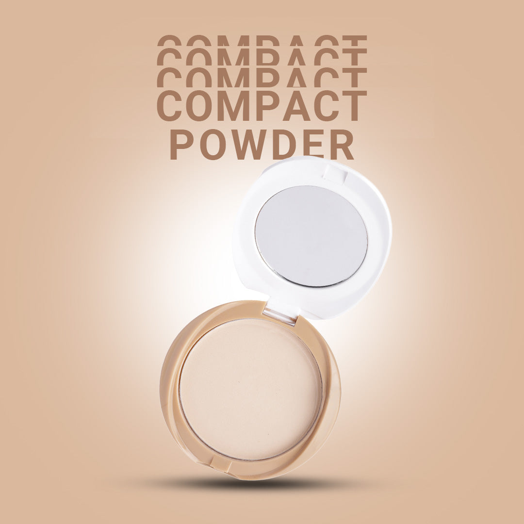 Cuffs N Lashes Medium - Perfect Finish Pressed Powder Compact With Spf 15