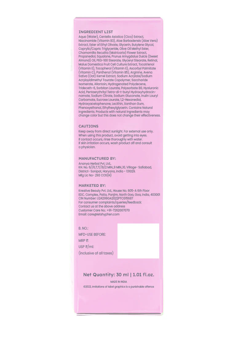 Hyphen 0.1% Retinal Reset Serum Pro - 30ml