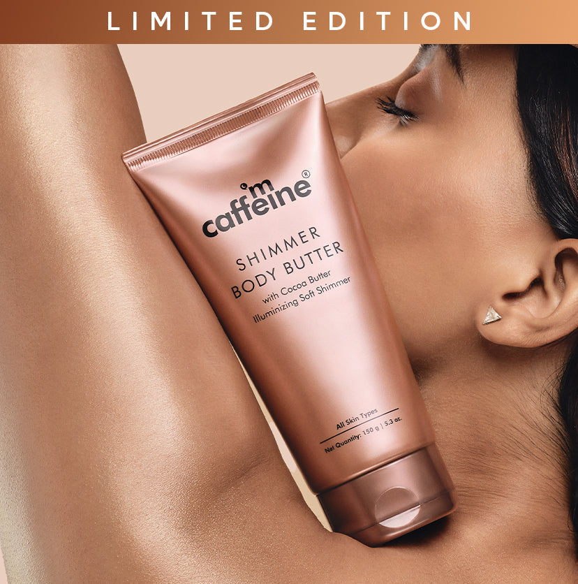 mCaffeine Shimmer Body Butter With Cocoa Butter