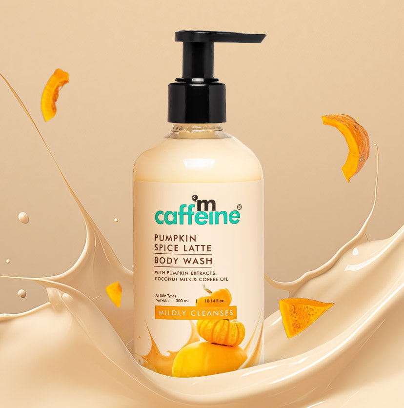 mCaffeine Pumpkin Spice Latte Body Wash -300ml