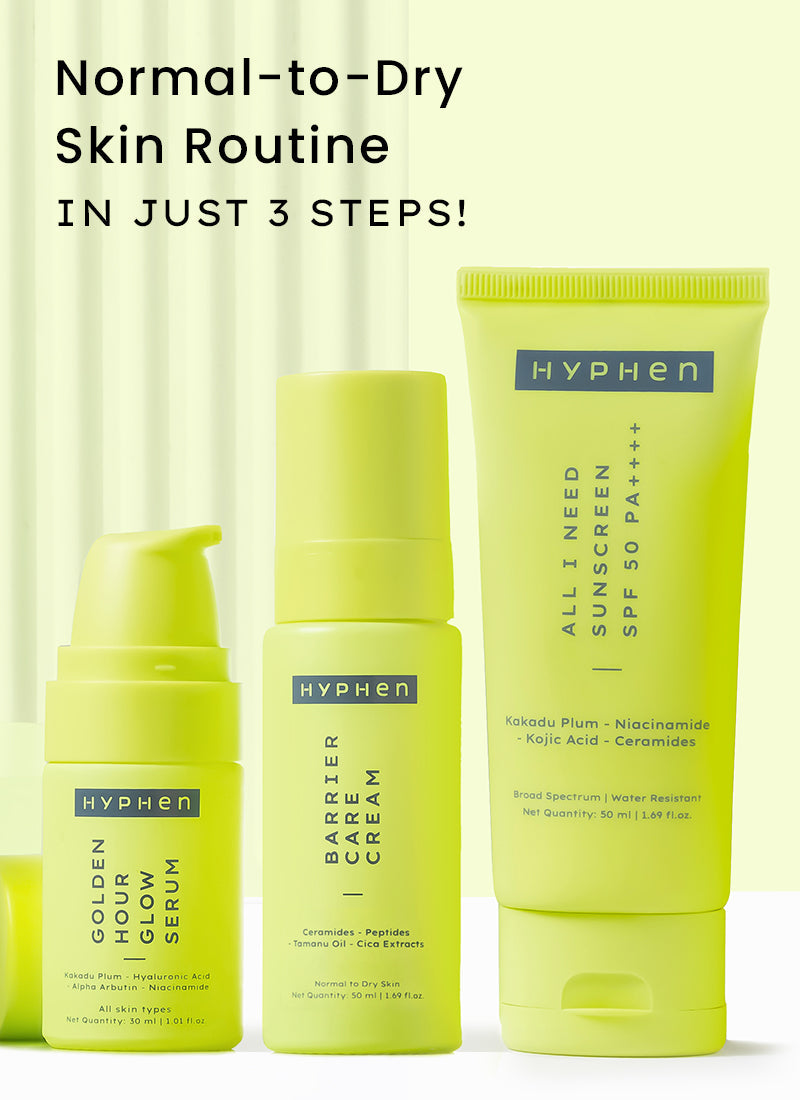 Hyphen Daily Face Care Regime - Value Pack of 3