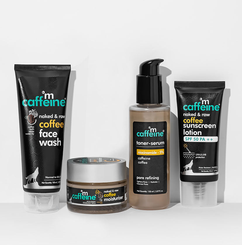 mCaffeine Daily Skin Tonic Kit with SPF 50