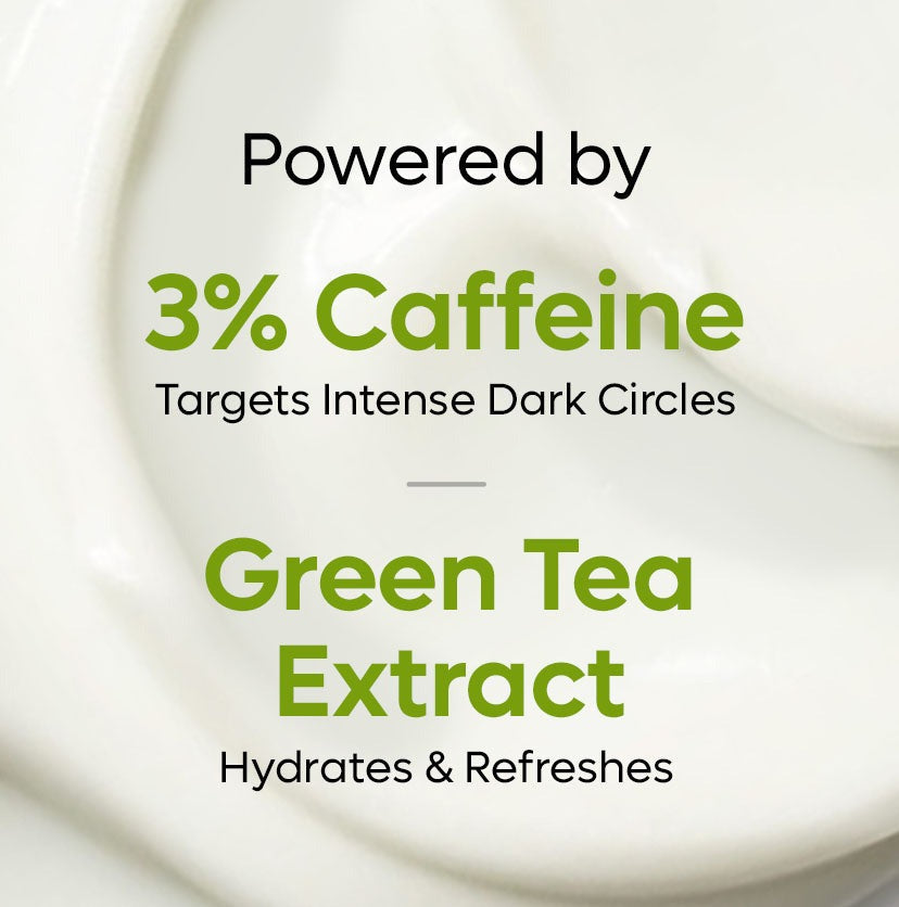 mCaffeine Green Tea Under Eye Cream With 3% Caffeine - 15ml