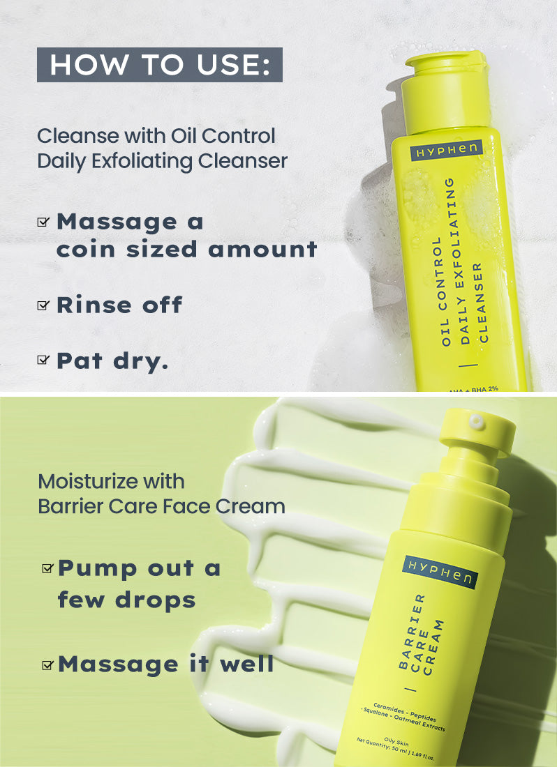 Hyphen Cleanser For Oily Skin + Bcc For Oily Skin