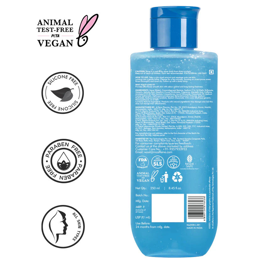 mCaffeine Take A Dip 3-in-1 Perfume & Odour Control Body Wash