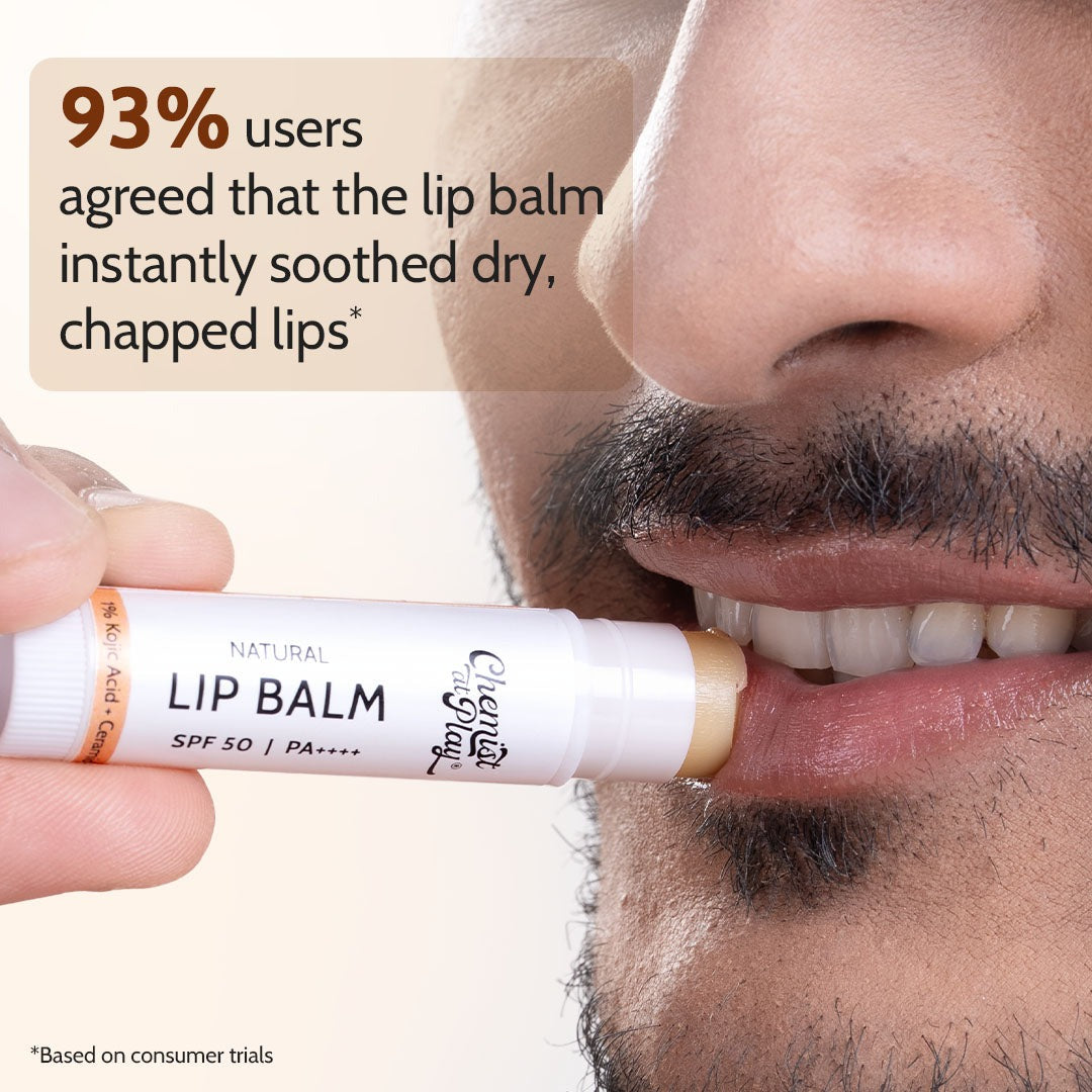 Chemist at Play Natural Lip Balm SPF 50 PA++++ - 4.5g