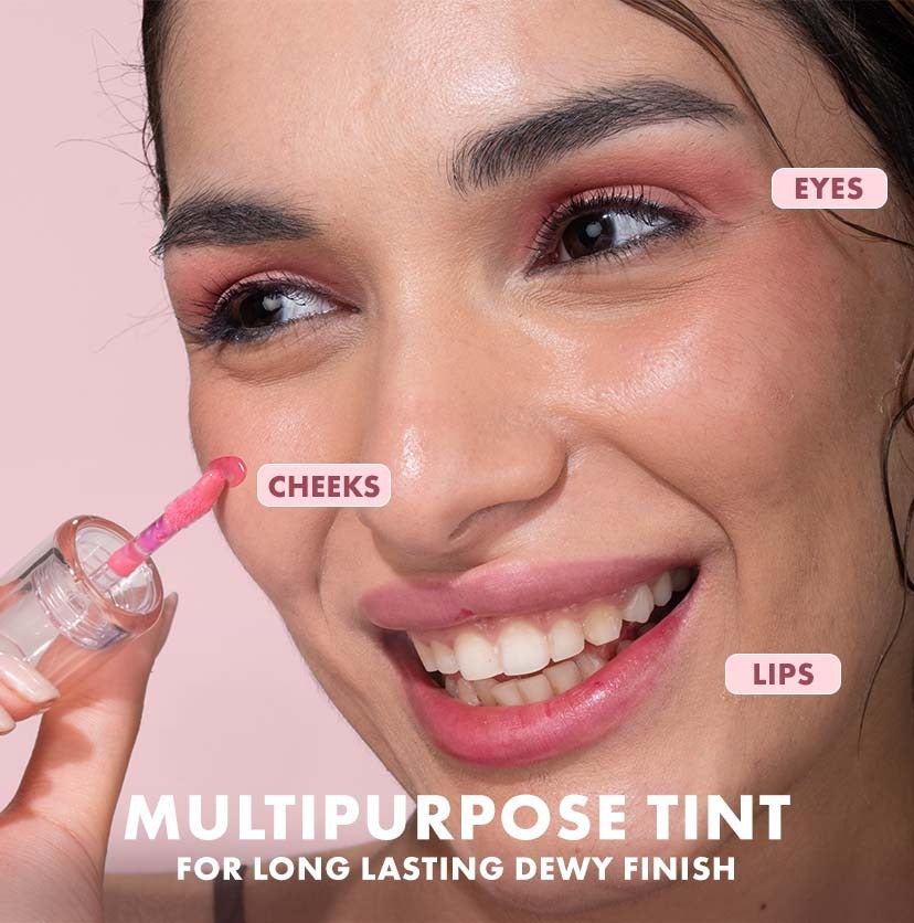mCaffeine Lip & Cheek Glow Tint - Tulip
