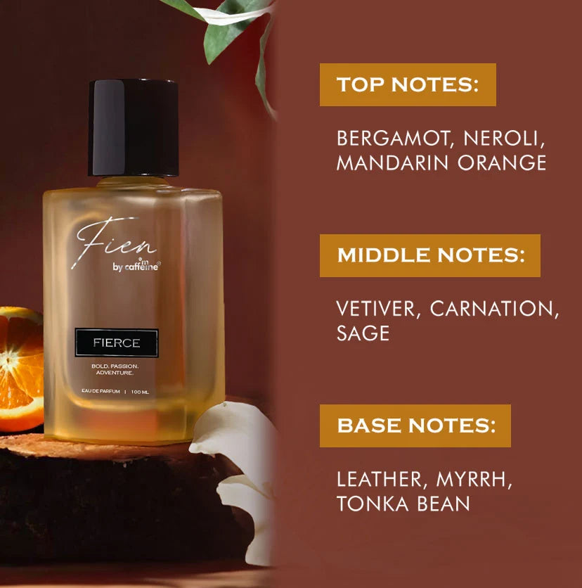 mCaffeine Fierce Perfume + Slow Kiss Perfume (combo)