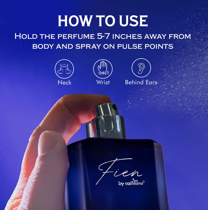 mCaffeine Fien Magnetic Perfume for Men - Aquatic