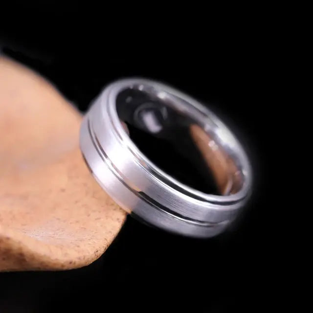Salty Caspian Silver Ring