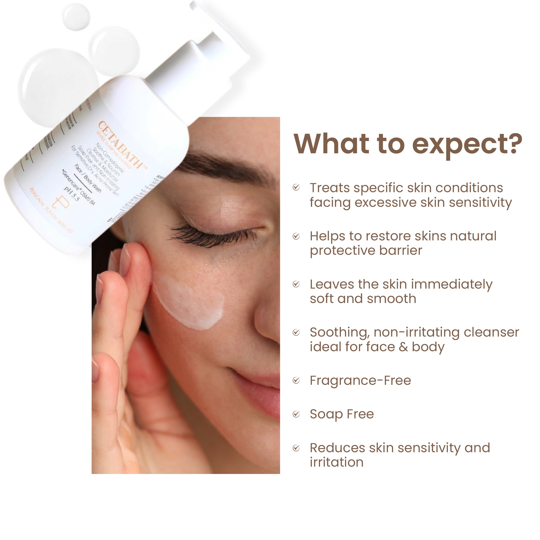 Personal Touch Cetabath Gentle Skin Cleanser 100ml