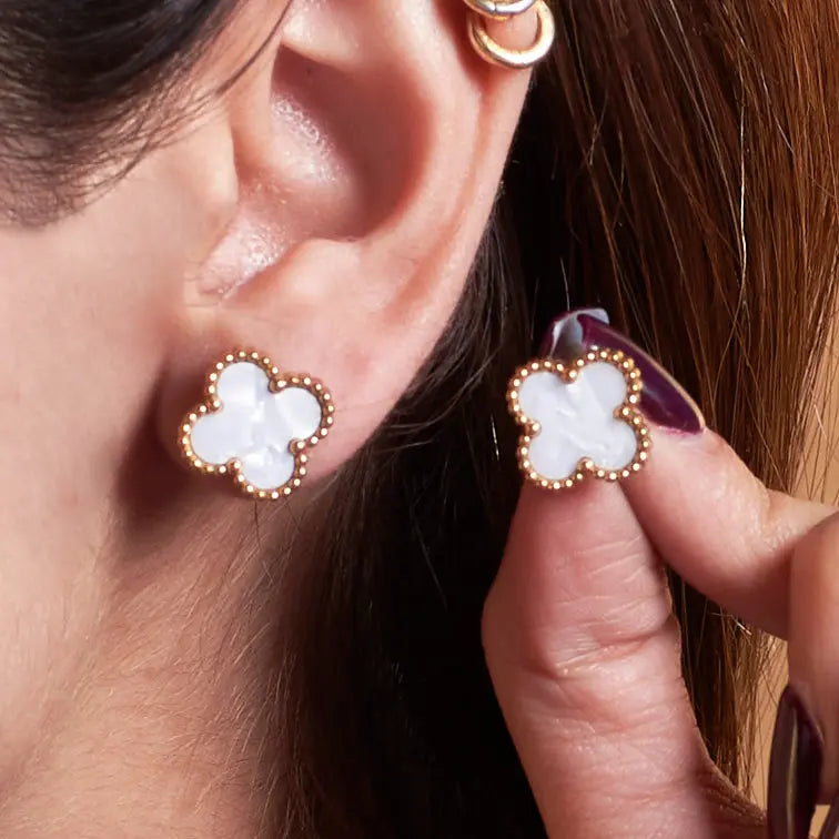 Salty Champagne Wishes Studs