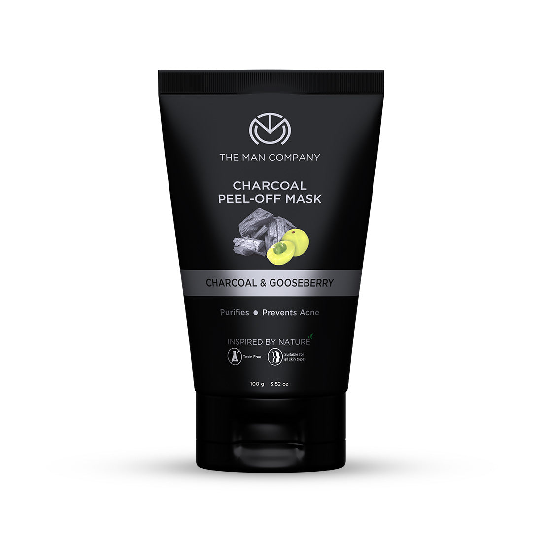 The Man Company Charcoal Peel Off Mask - 100g