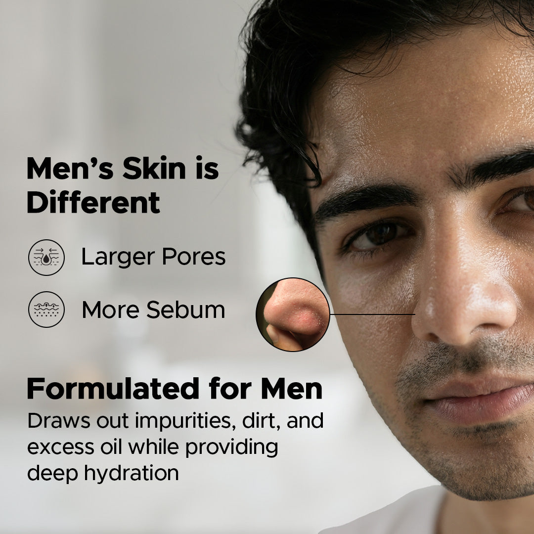 The Man Company Charcoal Face Wash for Men