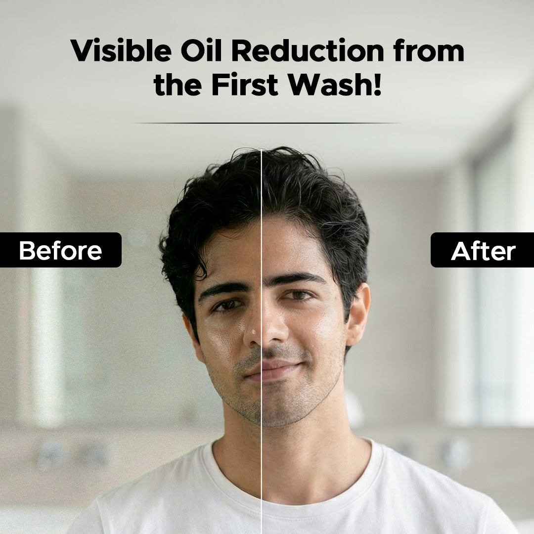 The Man Company Charcoal Face Wash for Men