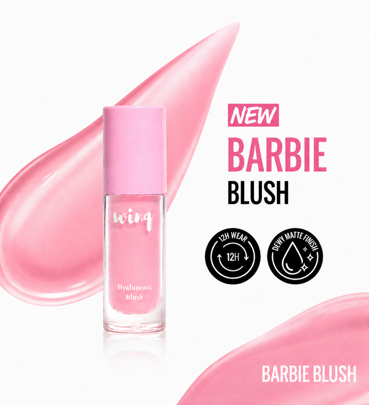 Winq Cosmetics Barbie Blush Limited Edition Launch