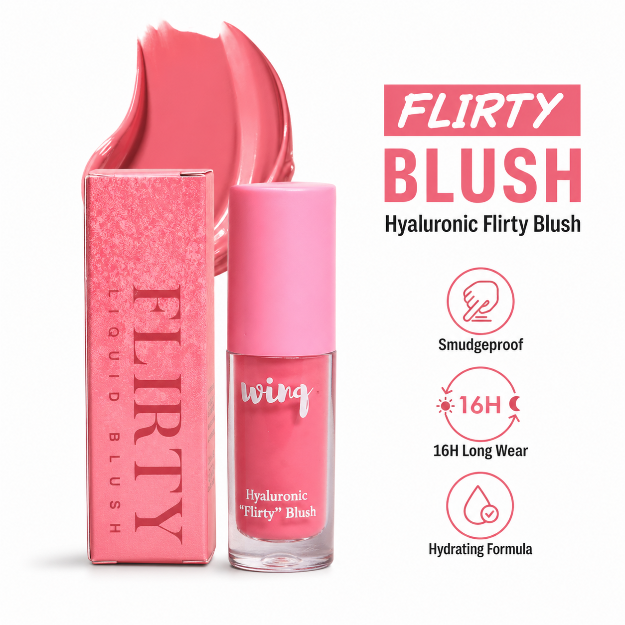 Winq Cosmetics Flirty Blush (Limited Edition)