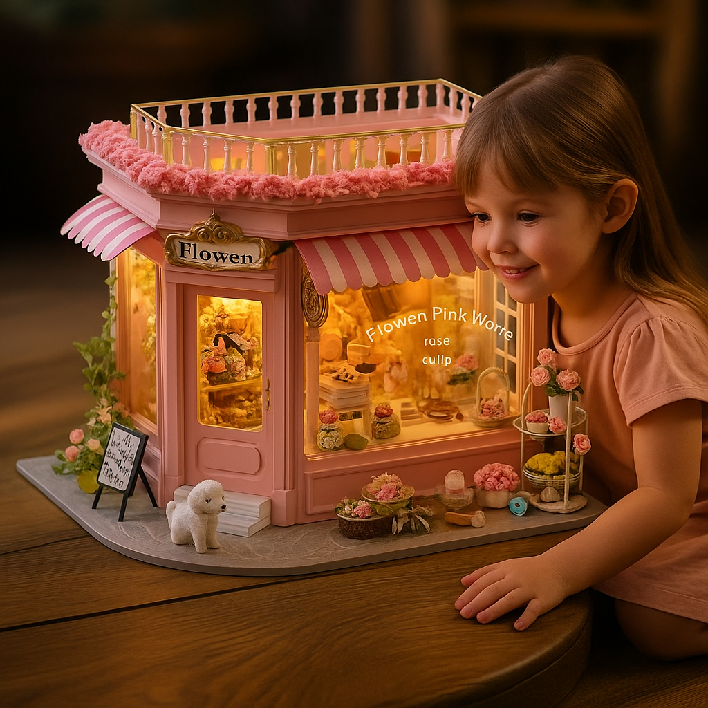 Dimorra Flower Shop DIY Miniature Kit