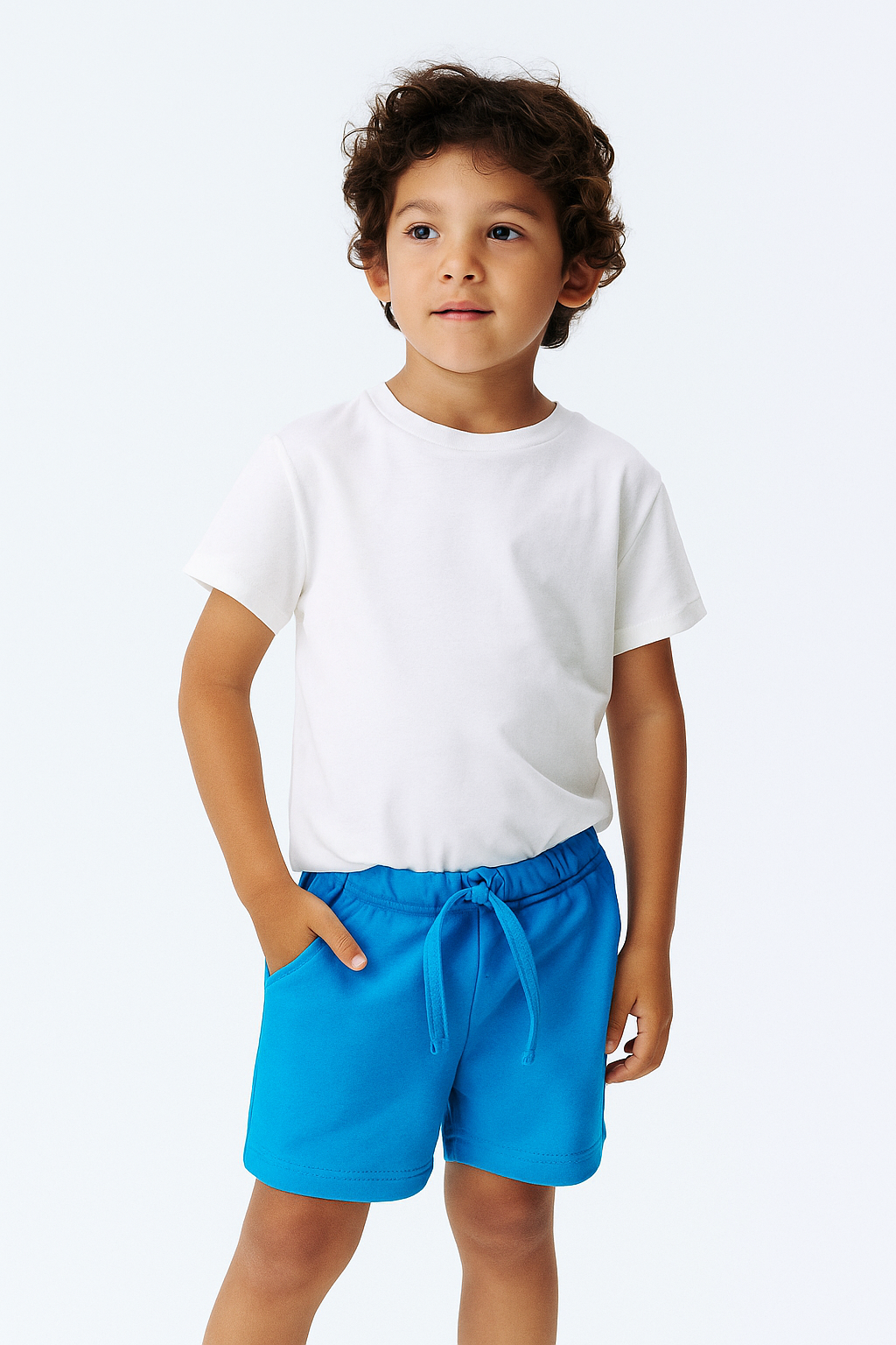 Urbanrac Everyday Comfort Kids’ Shorts - Blue