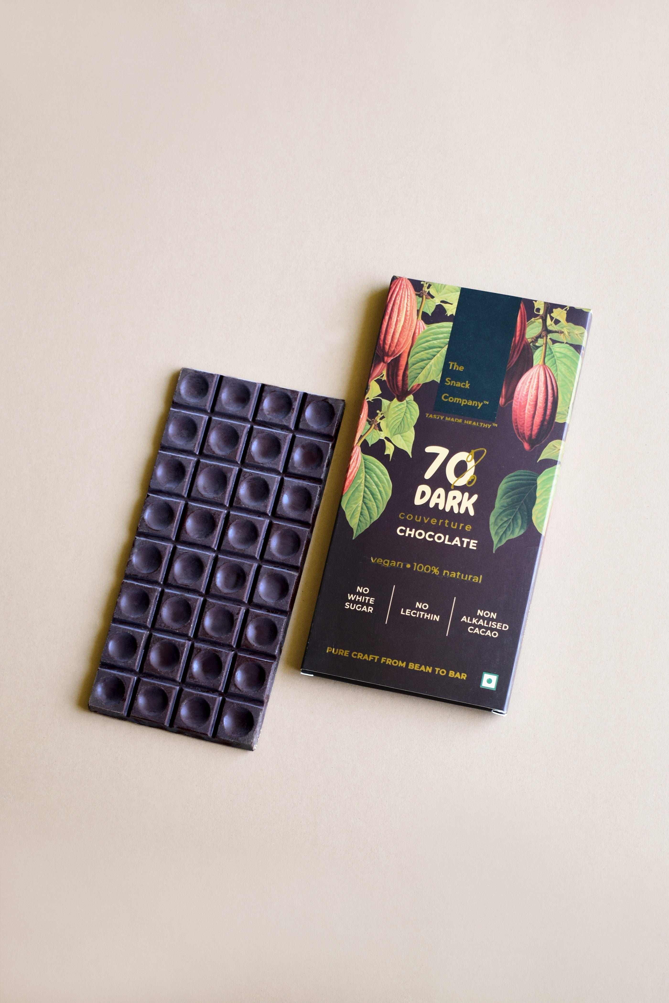 The Snack Company 70% Dark Chocolate
