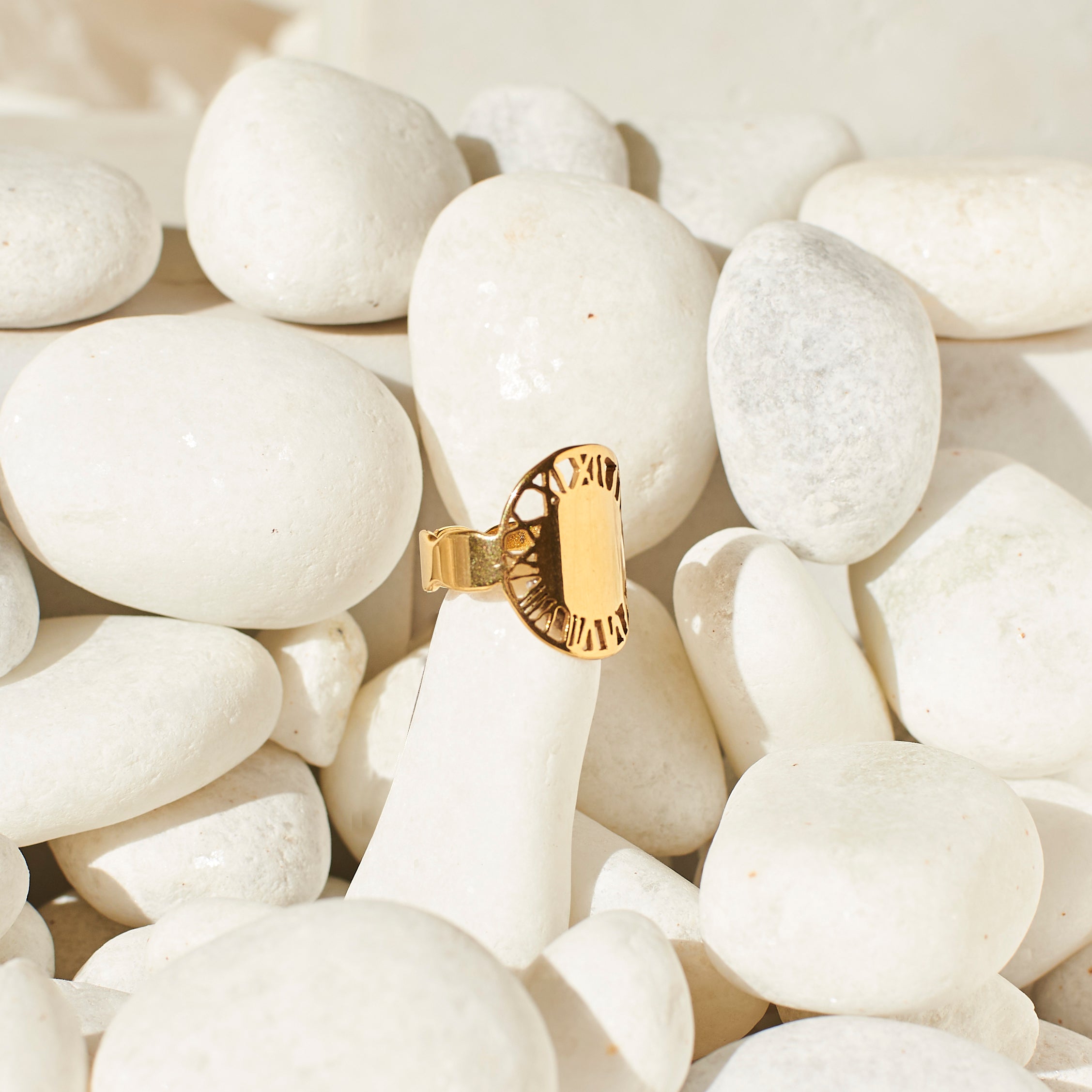 Salty Chunky Auric Ring