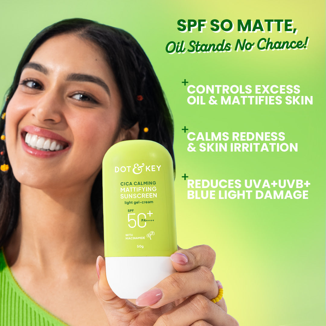 Dot & Key SPF 50+ Cica & Niacinamide Sunscreen - Pack of 2 - 160g