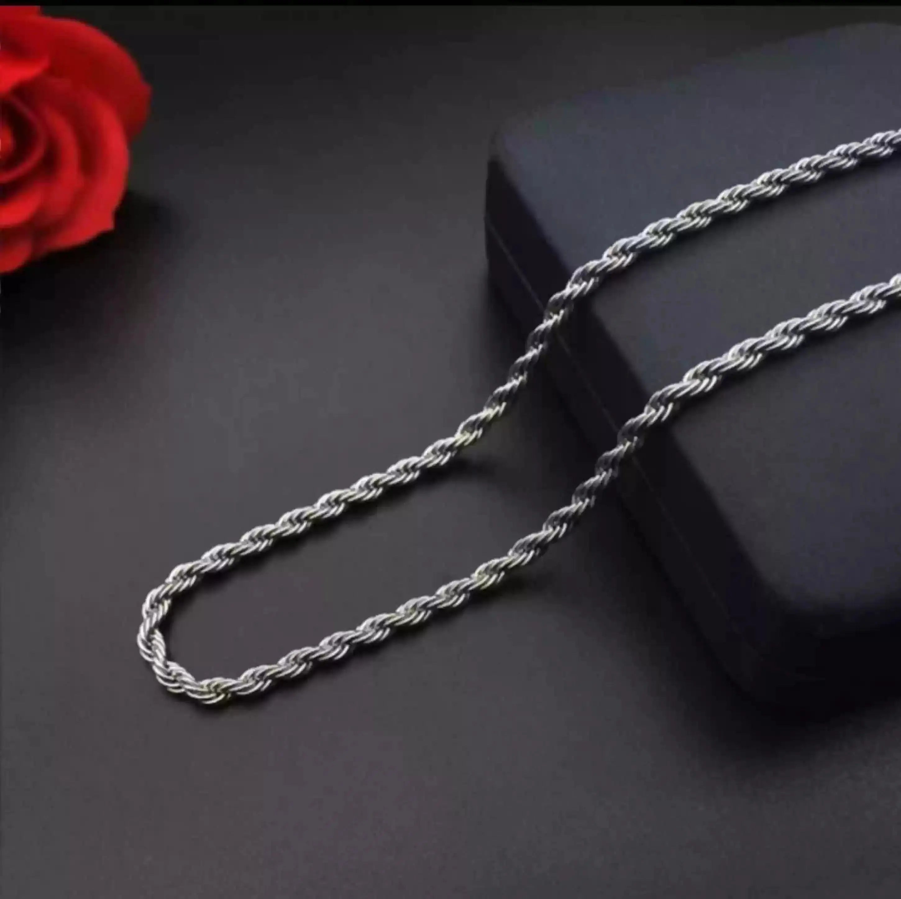 Salty Classic Mec Silver Chain