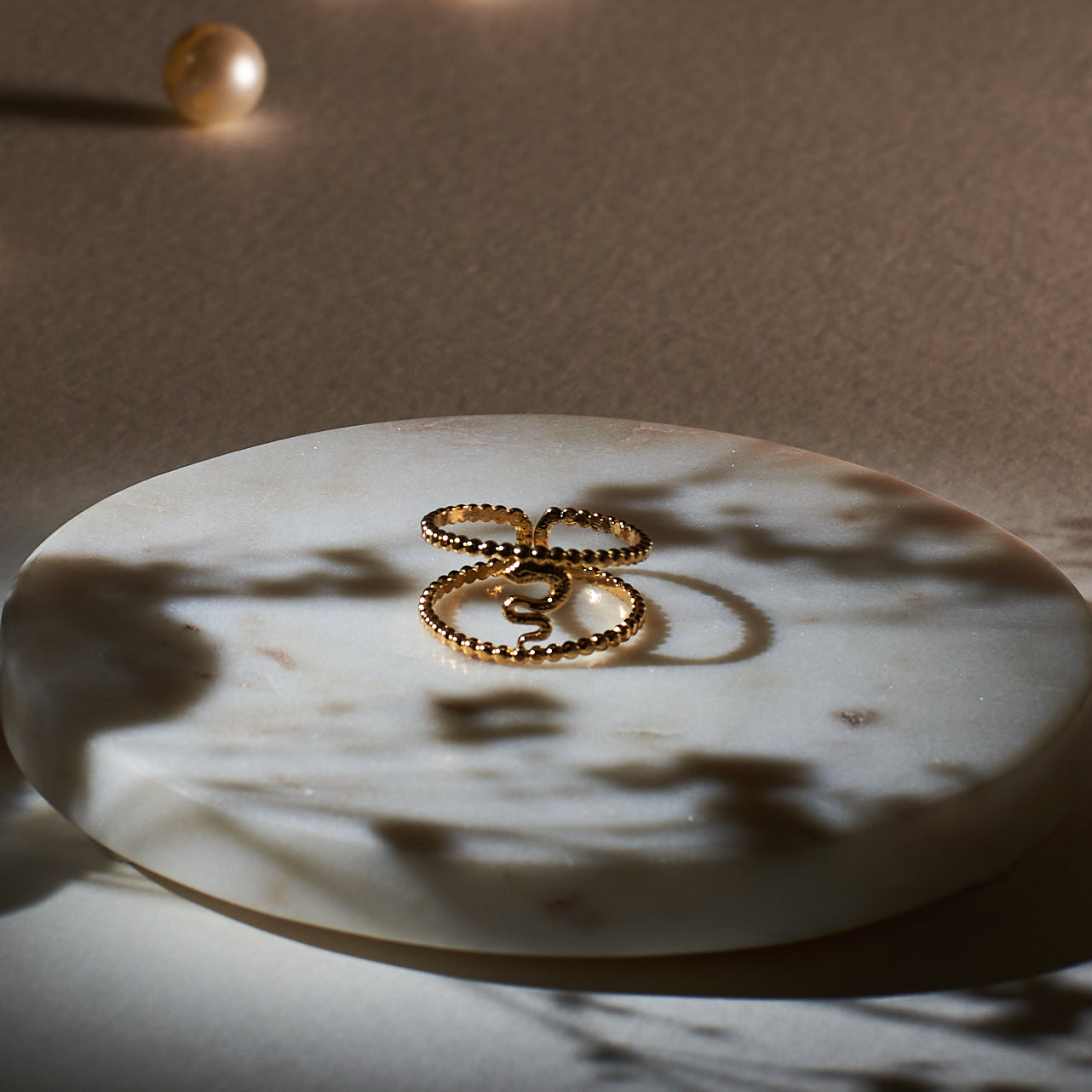 Salty Cobra Coil Ring