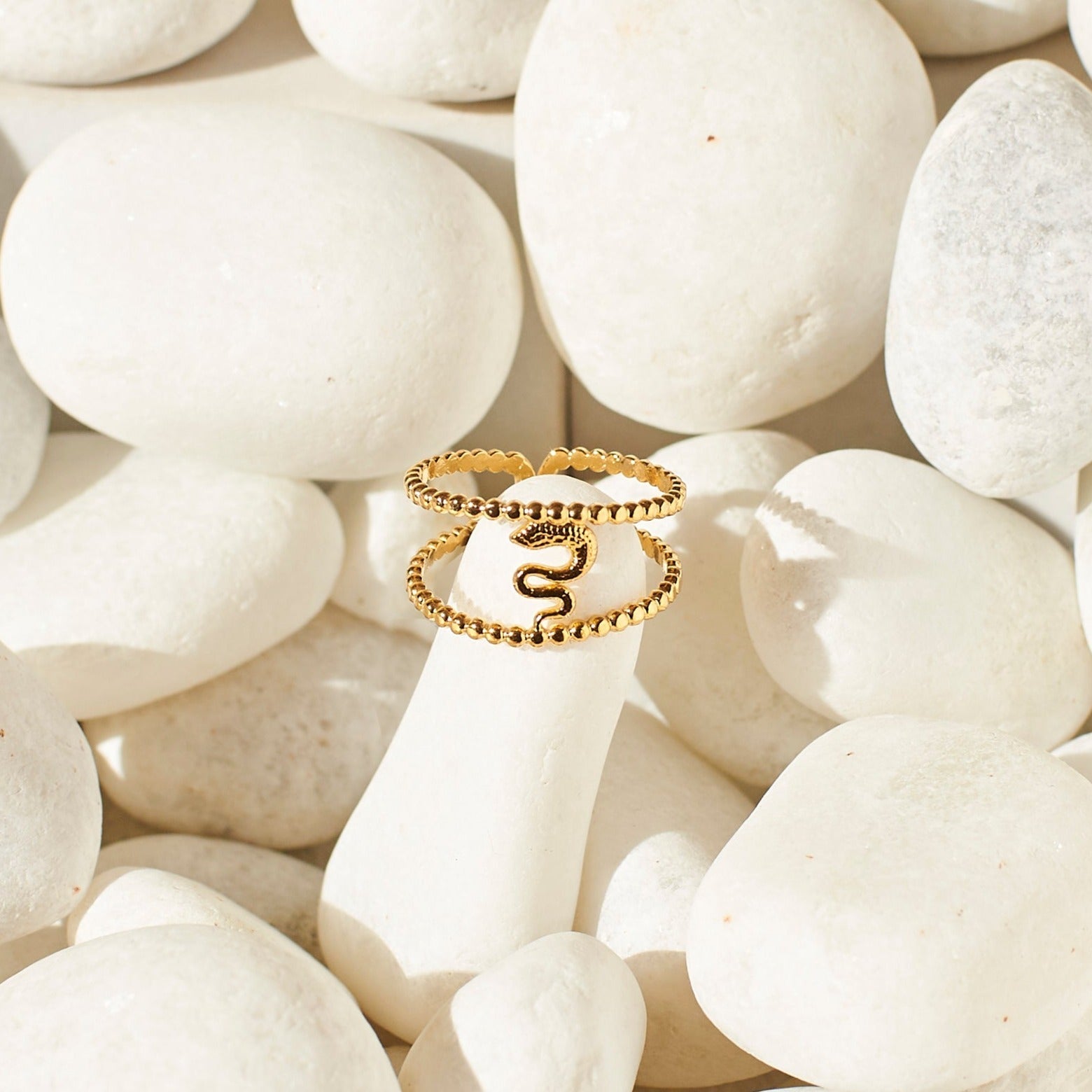Salty Cobra Coil Ring