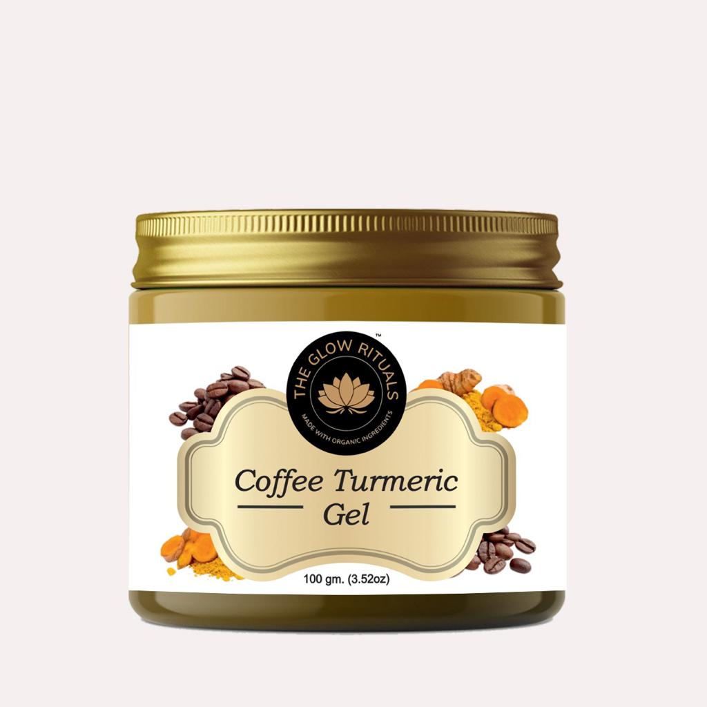 The glow rituals Coffee & Turmeric Gel For Tan Removal - 100ml