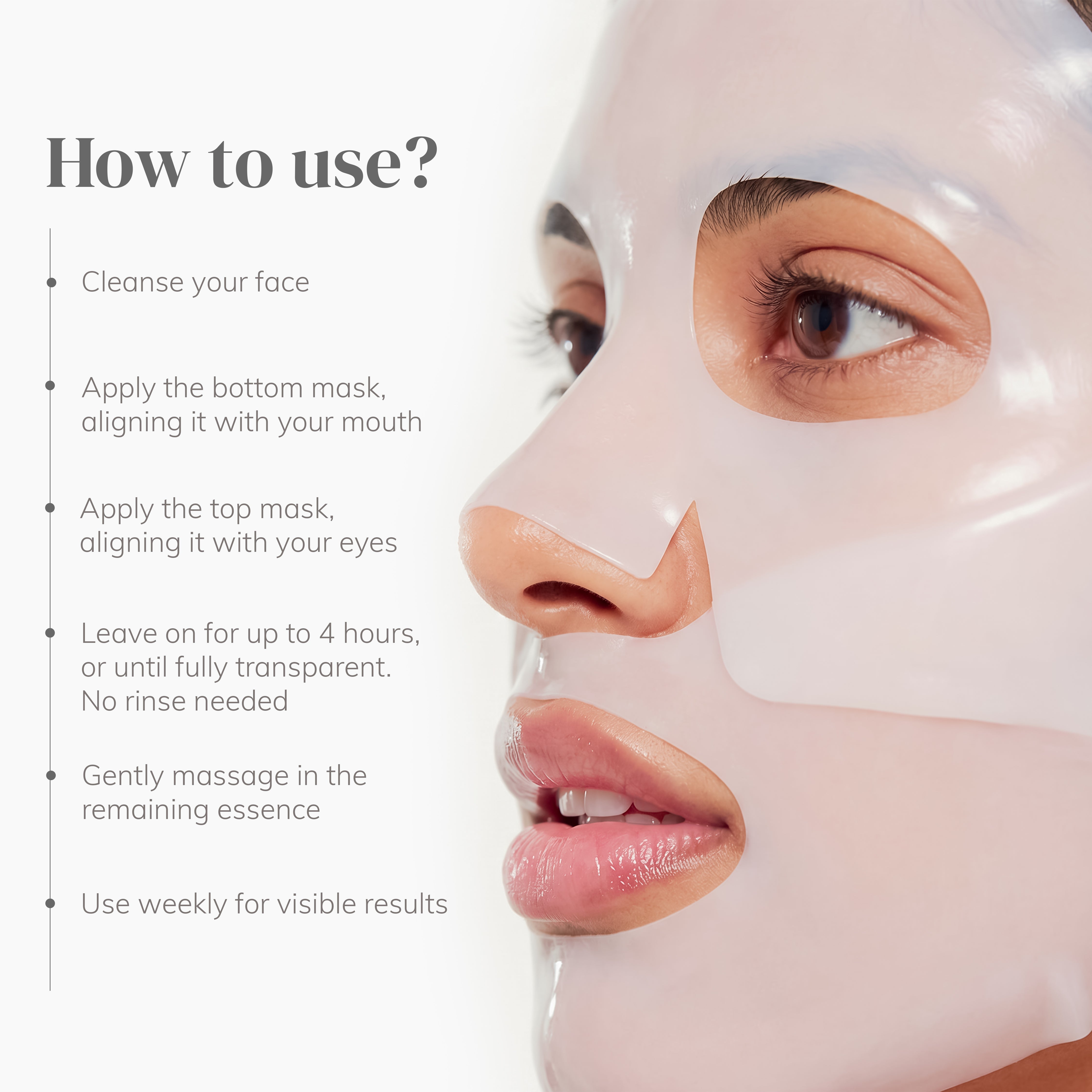 ClayCo Rice & Ceramide Collagen Sheet Mask with PDRN - Set of 2 x 35g