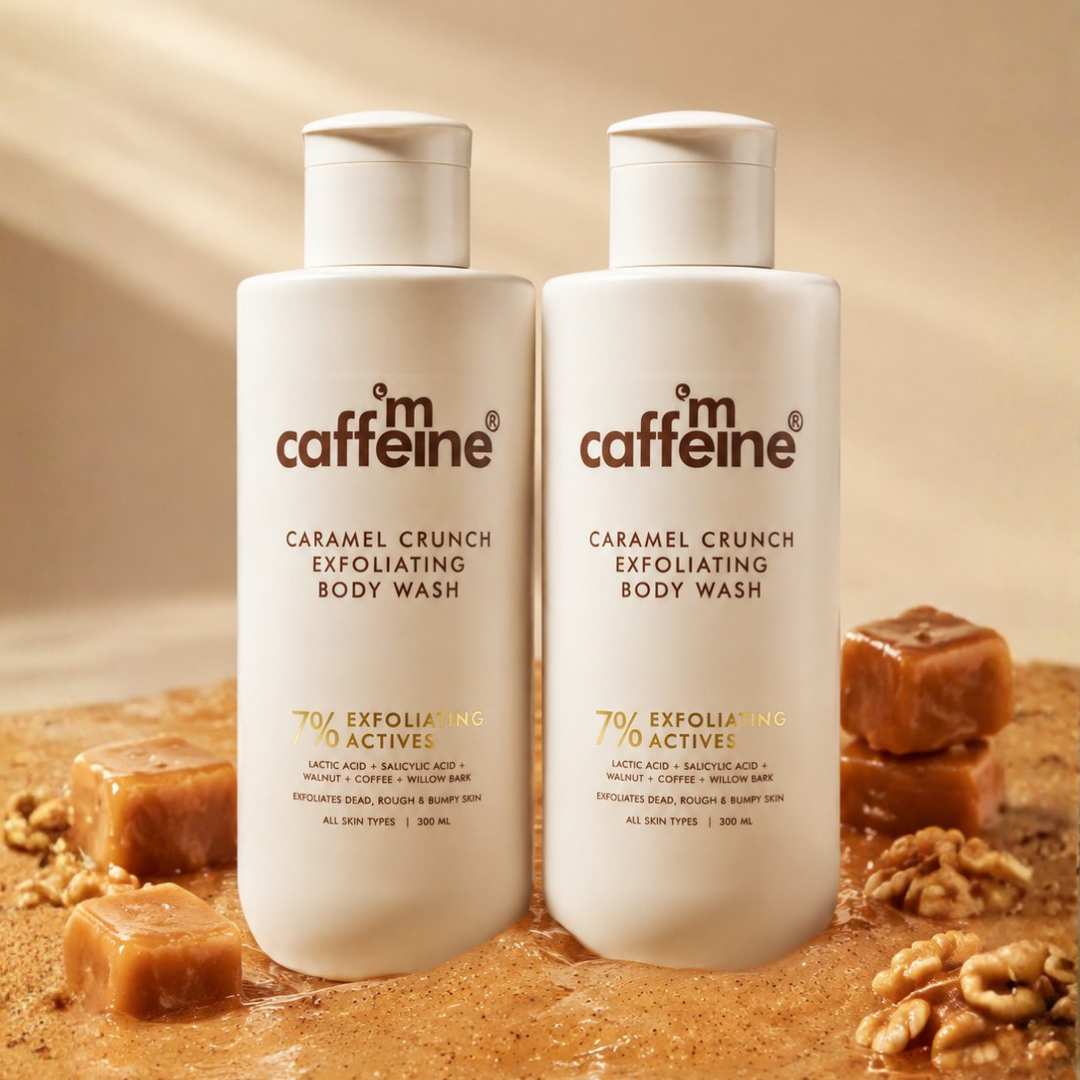mCaffeine Exfoliating Caramel Crunch Body Wash x2 (combo)