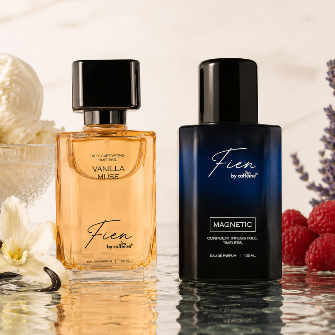 mCaffeine Vanilla Muse Perfume + Magnetic Perfume for Men