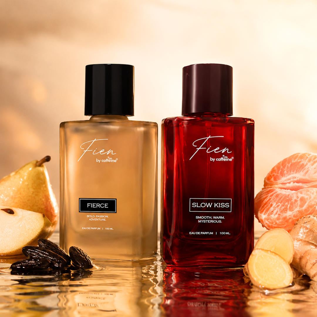 mCaffeine Fierce Perfume + Slow Kiss Perfume (combo)