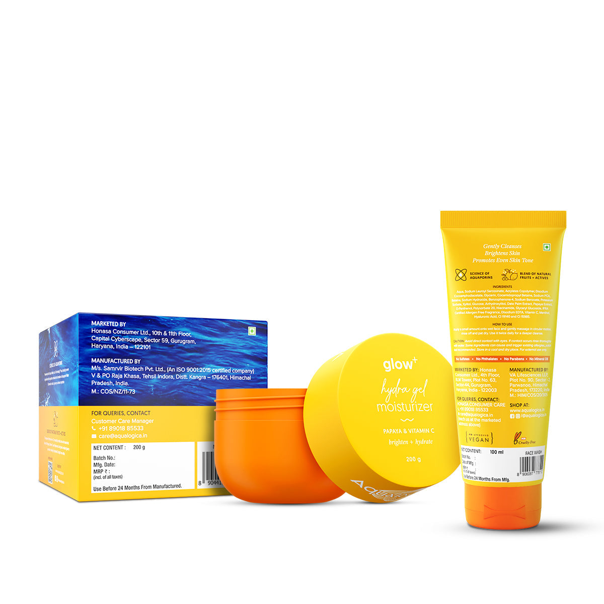 Aqualogica Glow+ Freshen Up & Moisturize Duo