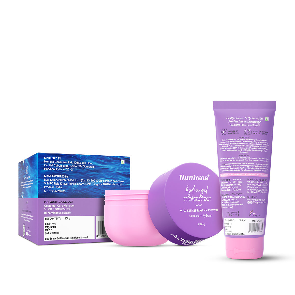 Aqualogica Illuminate+ Refresh & Moisturize Duo