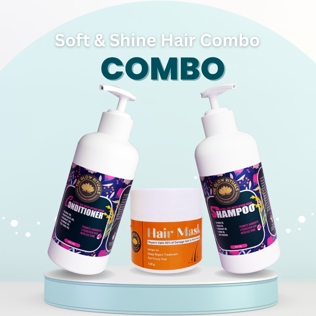 The Glow Rituals Soft & Shine Hair - Combo