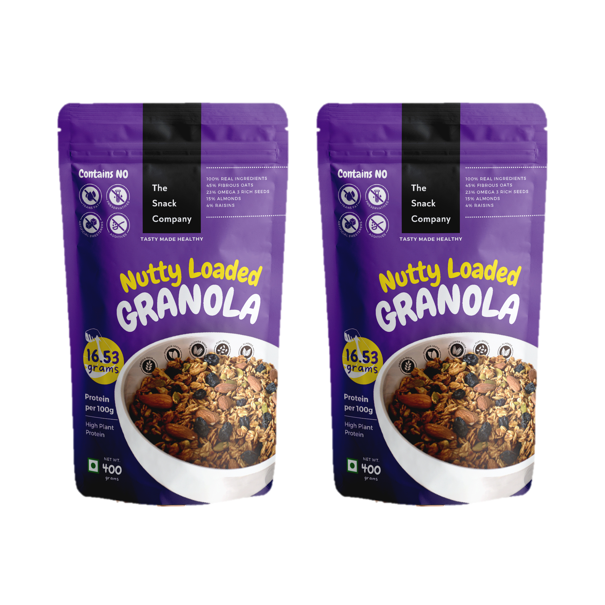 The Snack Company Nutty Loaded Granola