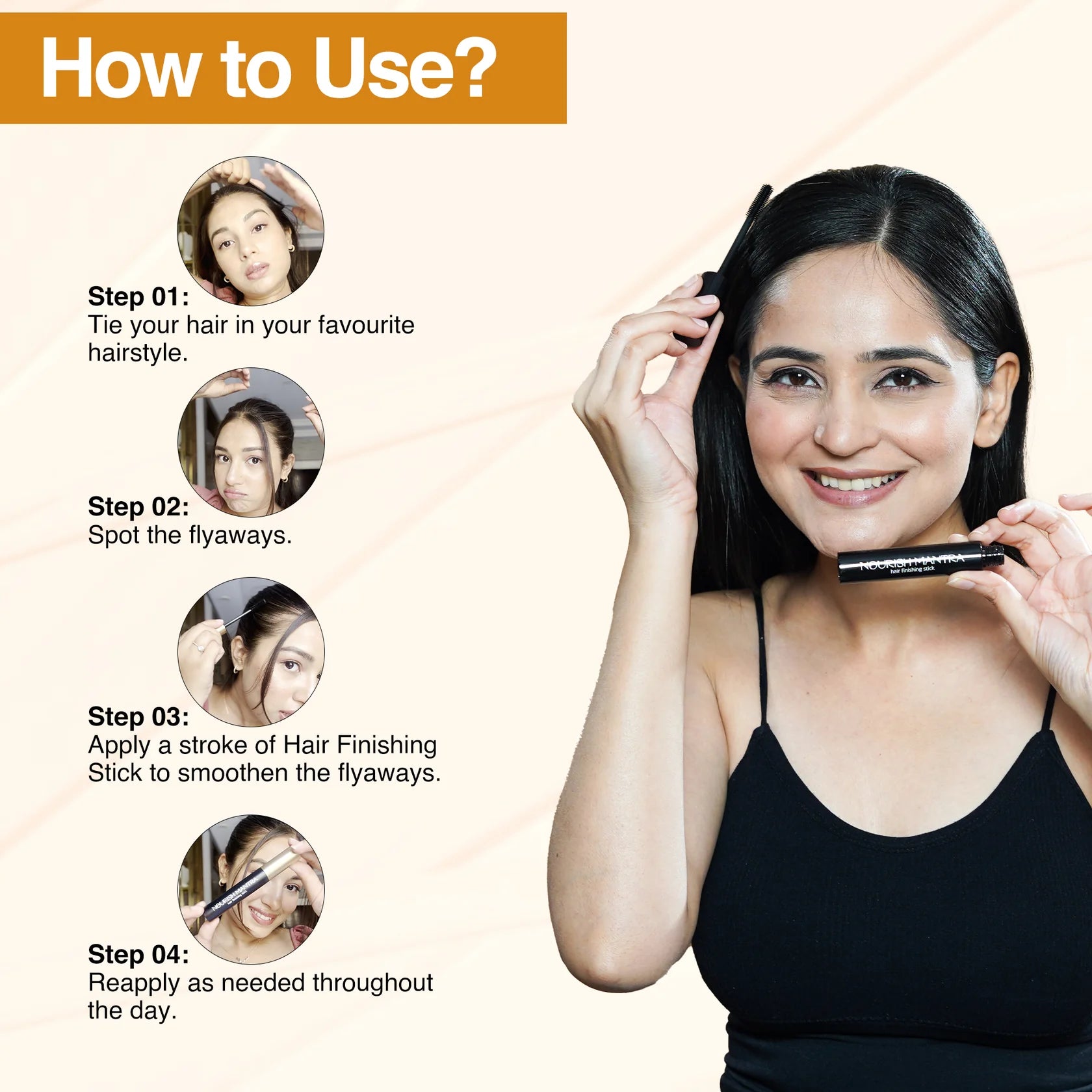 Nourish Mantra Hair Finishing Stick